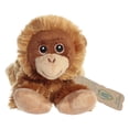 thumbnail image 3 of Aurora - Small Brown Eco Nation - Eco Softies 8.5" Orangutan - Responsibly Made Stuffed Animal, 3 of 5
