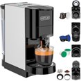 thumbnail image 1 of KOTLIE 19Bar Single Serve Coffee Maker, 5in1 Espresso Machine for Keu* kcup Capsules/Nes*presso Original/Do*lce Gu*sto/Ground Coffee/44mm ESE, Level 7 Water volume, Hot&Cold Brew Coffee Machine, 1 of 7