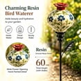 thumbnail image 3 of Vintage Hummingbird Feeder Garden Stake - Resin Outdoor Bird Feeder for Patio Balcony Yard, Weather Resistant Decor for Borders and Large Planters, 3 of 8