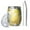 Yellow Lemon Fruit-1, variant on 12oz Stemless Wine Tumblers Yellow Lemon Fruit Shapes Orange Pattern Vacuum Insulated Stainless Steel Travel Tumbler Cups Mug with Lid and Straw for Champaign,Cocktail,Beer with Cleaning Brush