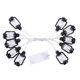 thumbnail image 1 of 1,5 Metros 10 Luces Cadena de Luces Decorativas Cadena de Luces Siempre Brillante Blanco Cálido Irfora Cadena de luz, 1 of 7