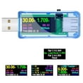 thumbnail image 3 of 13 IN 1 Digital Display USB Tester Current Voltage Charger Capacity Doctor power bank Battery meter Detector+qc2.0/3.0 Trigger ,Accurate Testing, 3 of 7