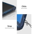 thumbnail image 5 of Ringke Fusion-X Case Compatible with Samsung Galaxy A70, Transparent Hard Back Shockproof Advanced Bumper Cover - Space Blue, 5 of 8