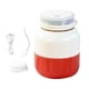 thumbnail image 2 of Exprimidor eléctrico de 800 ml para naranjas y limones, ideal para cocina, camping y picnic. blanco, 2 of 9