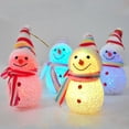 thumbnail image 1 of Décoration de Bonhomme de Neige de Noël Lumineuse LED Arbre Suspendu Bonhomme de Neige Veilleuse Poupée Jouet Ornement Suspendu Arbre de Noël Pendentif Couleur Aléatoire, 1 of 1