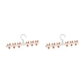 thumbnail image 1 of Monstrate Percha para ropa, abrigo de secado de 360 ​​grados, pinzas de gancho colgantes a prueba de viento, organizador de armario para Hotel y hogar Blanco Naranja 2piezas Monstrate CBP485782, 1 of 6