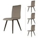 thumbnail image 1 of Set de 4 Sillas de comedor Mundo In Siena Lino Beige, 1 of 7