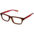 thumbnail image 1 of Nike NIKE 5535 710 Women's Solar Red Rectangular Frame Eyeglasses, 1 of 2