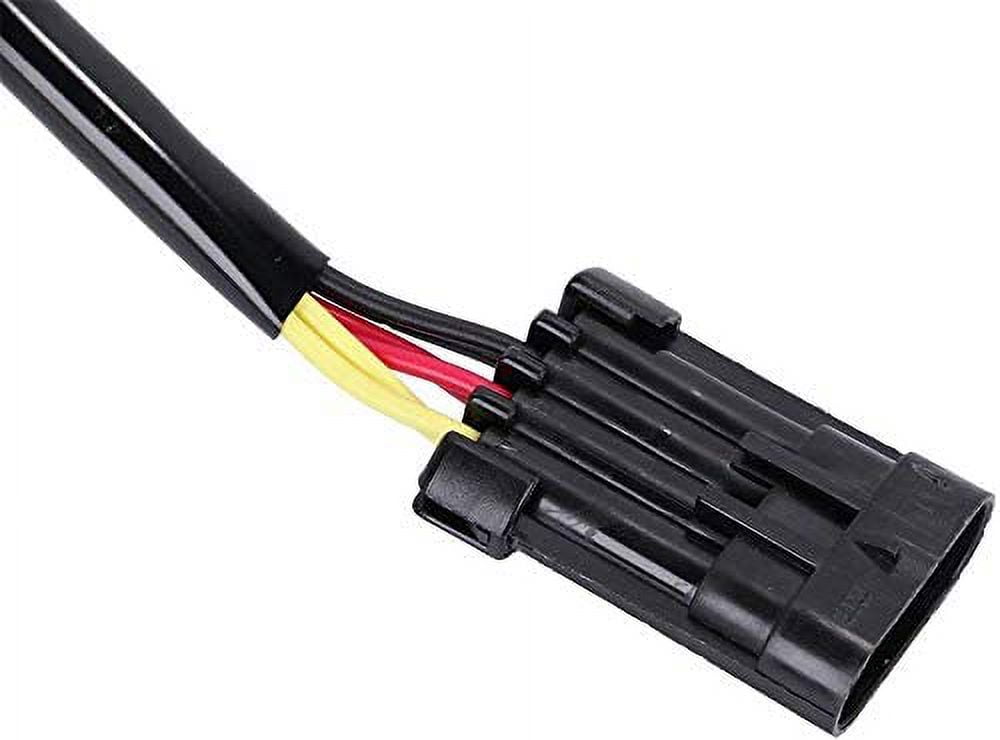 Muzzys (SET OF TWO) Tail Light Whip Power Harness Adapter Splice Pigtail Jumper FITS: 2015-2023 Polaris GENERAL, RZR 900/1000, XP 1000,XP Turbo for Powering LED Whips Brake Lights License Plate Lights