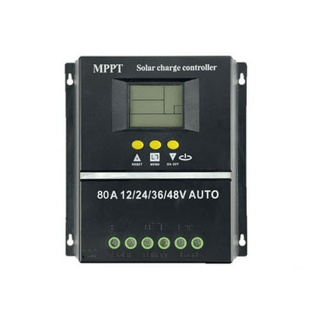 

Walmeck Voltage Automatic Identification Solar Controller LCD Display Off-grid System Electrical Power Generating Systems for Rechargeable Lithium Battery Leadacid Cell