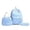 Blue, variant on LWNYDPLSD Large Backpack for Teens Men Women Bow Backpack 3Pcs Set Youth Aesthetic Cute Backpack Set with Lunch Bag Pencil Case Fashion Preppy Backpack