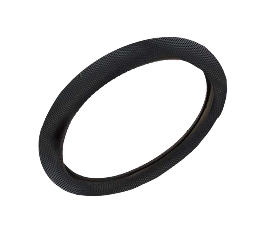 18" Semi Truck Steering Wheel Cover for Heavy-Duty Trucks - Extra Large Black 18" Steering Wheel Cover Sweatproof, Breathable and Anti-Slip Grip - Vehicle Accessories