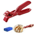 thumbnail image 2 of Multi Function Anti Scald Bowl Clip and Towel Set, Silicone Non Slip Heat Insulation Anti Scalding Clip Multi Purpose Bowl Holder Clip for Kitchen Hot Bowl, Plates, Easy to Use(Red,7.2x1.2x2.9"), 2 of 9