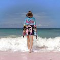 thumbnail image 2 of L.O.L. SURPRISE! Toalla de playa de secado rápido con diseño temático, regalo para mujeres y niñas, ideal para cumpleaños, fans, amantes de la música, uso en la playa o al aire libre,78*160cm, 2 of 6