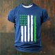 thumbnail image 2 of Camisetas Casuales de Cuello Redondo Impreso Suéter Camiseta de Manga Corta para el Gimnasio, Top de Poliéster Transpirable para Deportes Y Uso Diario, 2 of 4