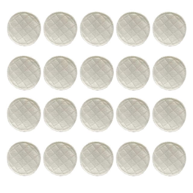 20Pcs Washable Breast Pads Reusable Nursing Pads for Breastfeeding