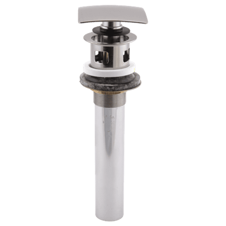 UPC 034449730815 product image for Delta 72175 Square Push Pop-Up Drain Assembly with Overflow | upcitemdb.com