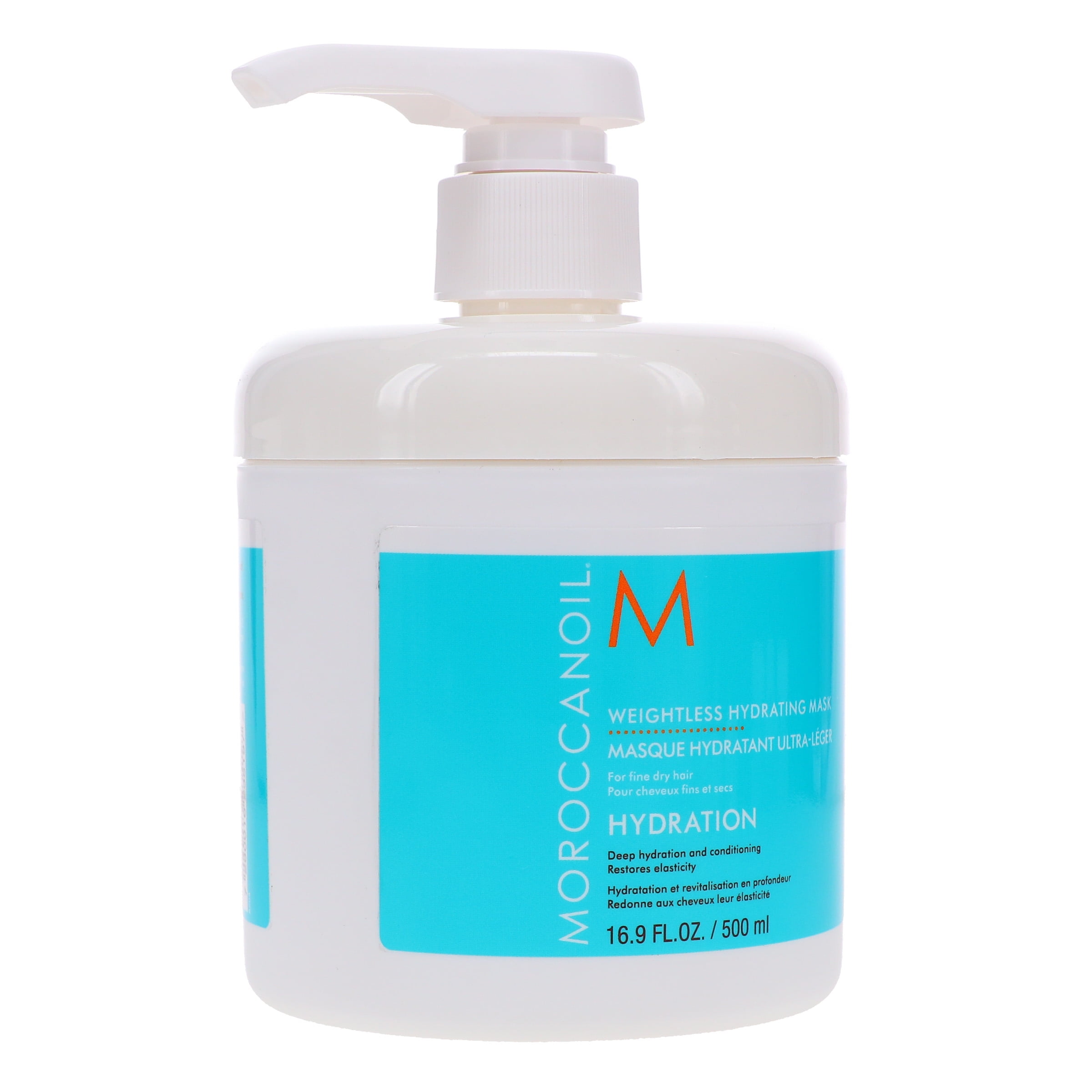 Moroccanoil Weightless Hydrating Hair Mask Fine & Dry Hair 16.9 Oz
