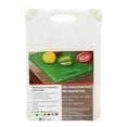 thumbnail image 2 of TableCraft 18" x 12" Grippy Polypropylene Cutting Board | White, 2 of 2