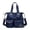 Blue, variant on FSAGAE Multi-Pocket Travel Bag Nylon Tote Lightweight Handbag Red Waterproof Large-Capacity Durable