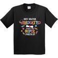 thumbnail image 3 of Inktastic My Mom Graduated and I'm Super Proud Youth T-Shirt, 3 of 5