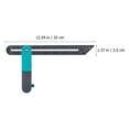 OULII Protractor Angle Finder with Locking Mechanism for Precise ...