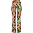 thumbnail image 3 of Deerose Pantalon Taille Haute Extensible Ajusté Évasé Grande Taille pour Femme Confortable et à la Mode, 3 of 6