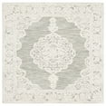 thumbnail image 6 of SAFAVIEH Micro-Loop Antonio Medallion Area Rug, Grey/Ivory, 4' x 6', 6 of 10