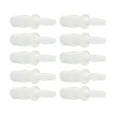 thumbnail image 3 of Reducing Straight Union Connector, 10Pcs Hose Barb Reducer Fitting,Reducing Straight Union Connector,PP Aquarium Air Pump Adapter, Hosepipefitting, 3 of 7