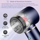 thumbnail image 2 of 5 in1 Ionic Coanda Blow Dryer - Aluminum Hot Air Magic Styler - Multistyler Hair Styling Tools 120,000RPM High Speed Auto Wrap Curling Wand Straightener Brush Volumizing Curlers Rotating Curler, 2 of 6