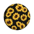 thumbnail image 2 of Easygdp Sunflower 6 Wheel Sun Guard, Spare Tire Cover,Universal Trailer Suv Truck Camper Travel,Easy To Install And Remove -14 Inch, 2 of 9