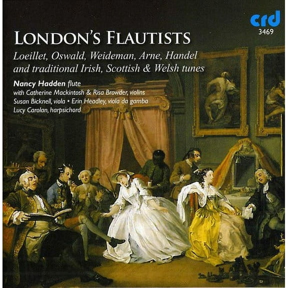 Nancy Hadden - London's Flautists - Music & Performance - CD