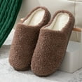thumbnail image 2 of nsendm Male Shoes Adult Animal Slippers for Men Size 14 Slippers Flat Bottom Non Slip Short Plush Warm Comfortable Solid Bear Feet Slippers Men A 11, 2 of 5