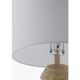 thumbnail image 6 of Livabliss Table Lamps, 30" Mungo Traditional Bedside Nightstand Table Lamp for Bedroom Living Room Office, Ivory, Clear Body with White Shade (30"H x 16"W x 16"D), 6 of 6