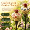 thumbnail image 5 of Ceramic Feeder Garden Stake Backyard Feeders for Outdoors and Garden Yard – For Bird Enthusiasts, 5 of 6
