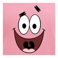 thumbnail image 3 of Playera Bob Esponja para Hombre, de Algodón Manga Corta Diseño Cara Patricio Rosa Talla CH, 3 of 3