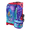 Red Frame, variant on Zuca 18 Sport Bag - Mermaid Magic with Non-Flashing Wheels and Lunchbox (Black Frame)