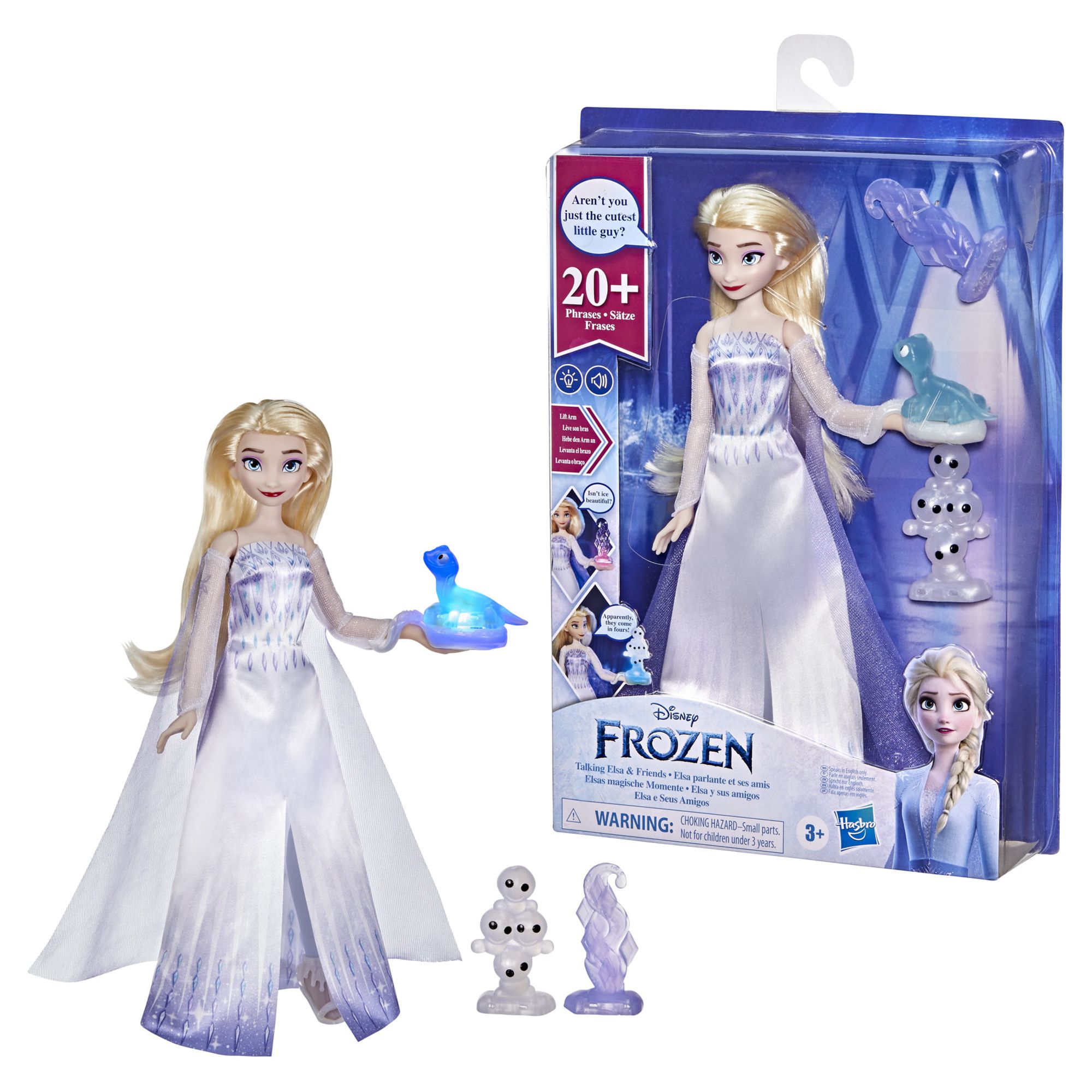 Disney's Frozen 2 Talking Elsa and Friends Elsa Doll, 20+ Sounds and Phrases - image 3 of 5