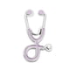 thumbnail image 2 of Broche Pin Broche, Broche Pin Insignia Enfermera Regalo para Mujeres Broche de Solapa Moda Argenta violeta claro, 2 of 9