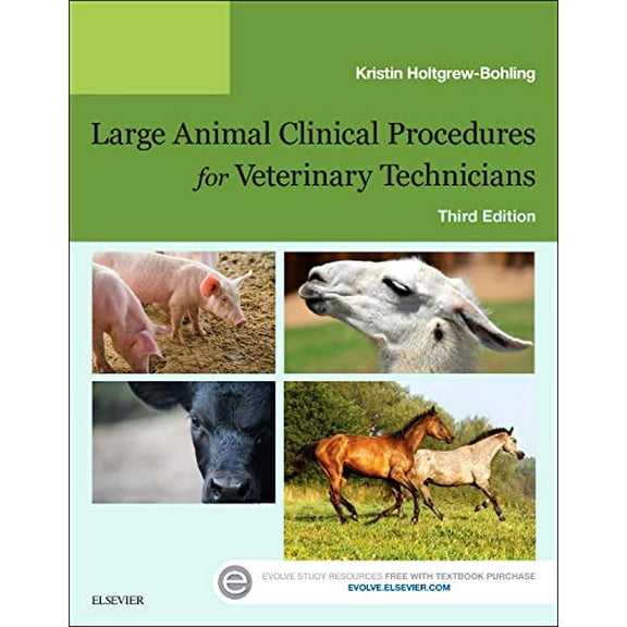 Pre-Owned Large Animal Clinical Procedures for Veterinary Technicians (Paperback) 0323341136 9780323341134