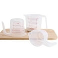 thumbnail image 4 of Shoreew 2/3Pcs Measuring Cup Set Liquid Measuring Cups Easy Pour Spout Clear Markings Baking Cooking Mixing Essential Kitchen Tools for Cooking Baking Pet Food, 4 of 7