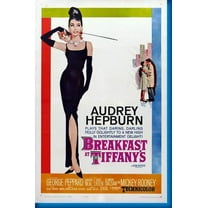 Breakfast At Tiffanys Movie Poster Reprint 27Inx40In for any room 27x40 Square Adults Best Posters