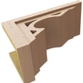 thumbnail image 6 of 11"W x 22"D x 11"H Wide Sheridan Rough Cedar Woodgrain TimberThane Corbel, Primed Tan, 6 of 6