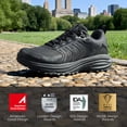 thumbnail image 2 of NORTIV 8 Men's Waterproof Hiking Shoes Non-Slip Lightweight for Walking Comfort Outdoor Trekking Camping Climbing Daily Fashion Sneakers Armadillo FieldLite, 2 of 8