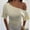 Yellow, variant on HuangHuanChen Womens Short Sleeve Tshirt Off Shoulder Cropped Tops Batwing Sleeve T-shirt Workout Top Summer Casual T Shirts Brown M