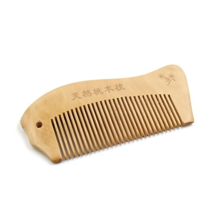 Wooden Fine Tooth Anti-static Hair Care Beauty Massage Pocket
