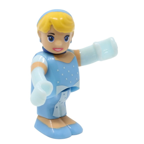 Replacement Part for Collectible Brio Inspired by Disney Princess Castle Wooden Train Set 33312 - Replacement Posable Princess Cinderella Figure