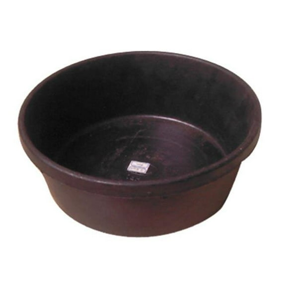 MR4QR-PAN-BLK 4 Quart Rubber Feed Pan
