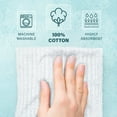 thumbnail image 6 of DecorRack 12 Pack 100% Cotton Bar Mop Towels, 12 x 12 Inch Ultra Absorbent Cleaning Rags & Dish Cloths for Kitchen, Bar, Restaurant & Home Cleaning, 6 of 6