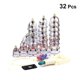 thumbnail image 1 of Premium 32 cups acupuncture cupping therapy set chinese vacuum cupping magnetic heads acupuncture se, 1 of 5